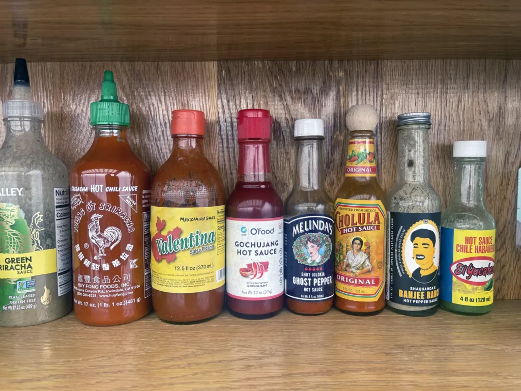 Alameda Post - Bear's-Eye View of Alameda for February 18, 2024. An array of very hot sauces