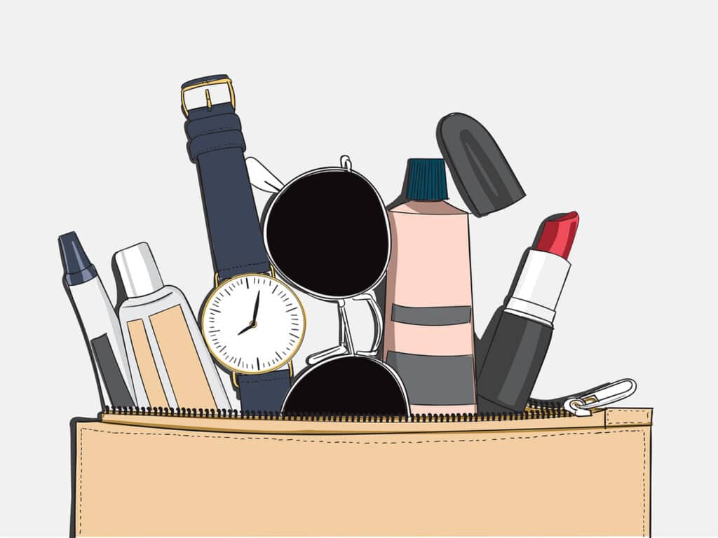Alameda Post - a bag of cosmetics