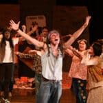 Alameda Post - performers sing onstage at HAIR: The American Love-Rock Musical
