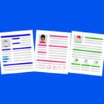 Alameda Post - a graphic of resumes