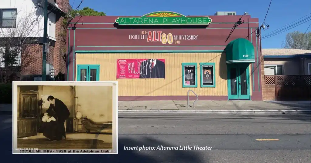 Alameda Post - Altarena Theater. Photo by Jeff Cambra