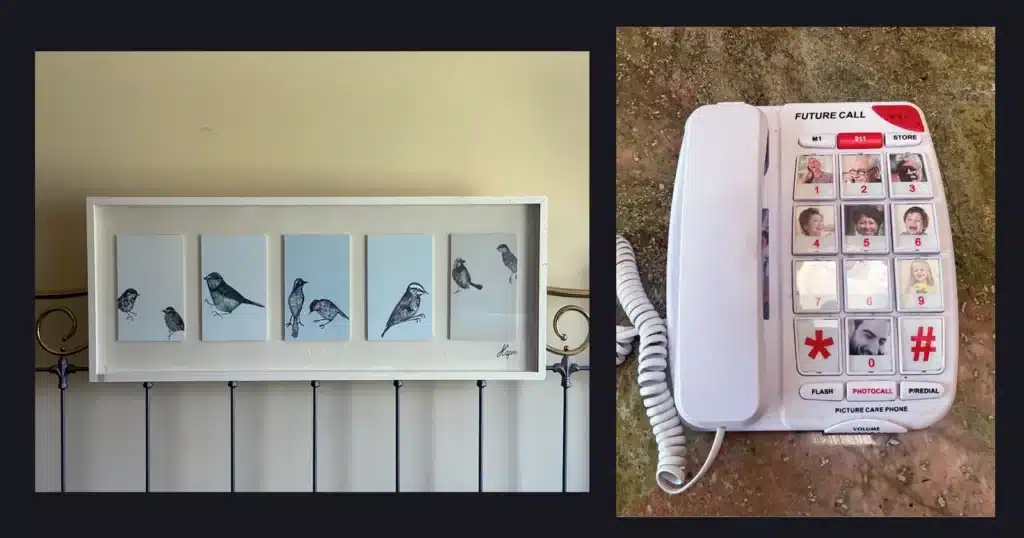 Alameda Post - purchase the large number phone or bird artwork at Mouf's yardsale to benefit FAAS's Starfish fund.