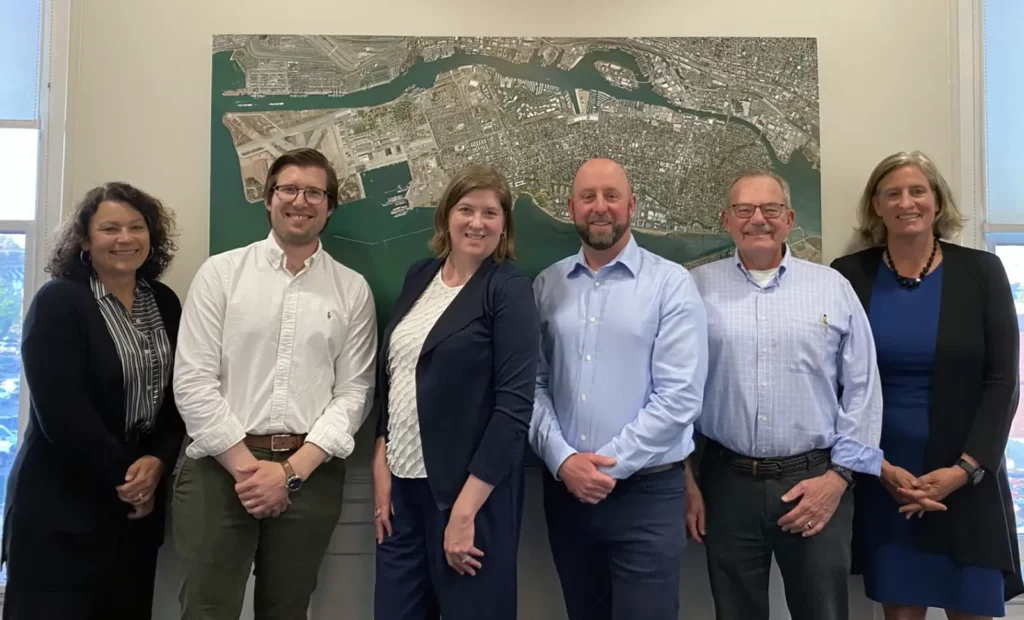 Alameda Post - the Alameda Municipal Power Public Utilities Board with now ex-GM Nicolas Procos and Alameda City manager Jennifer Ott.
