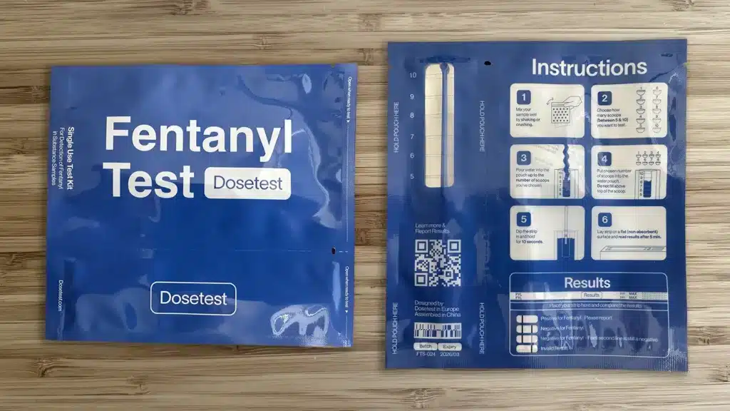Alameda Post - Fentanyl test kits like these are now available for free from the Alameda Police Department on Oak Street and Lincoln Ave.