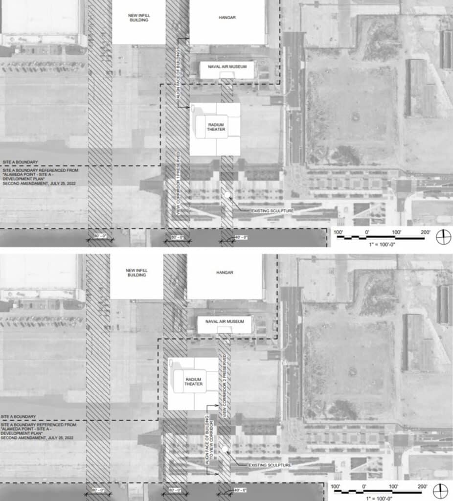 Alameda Post - maps of the views of the Naval Air Station at Alameda Point