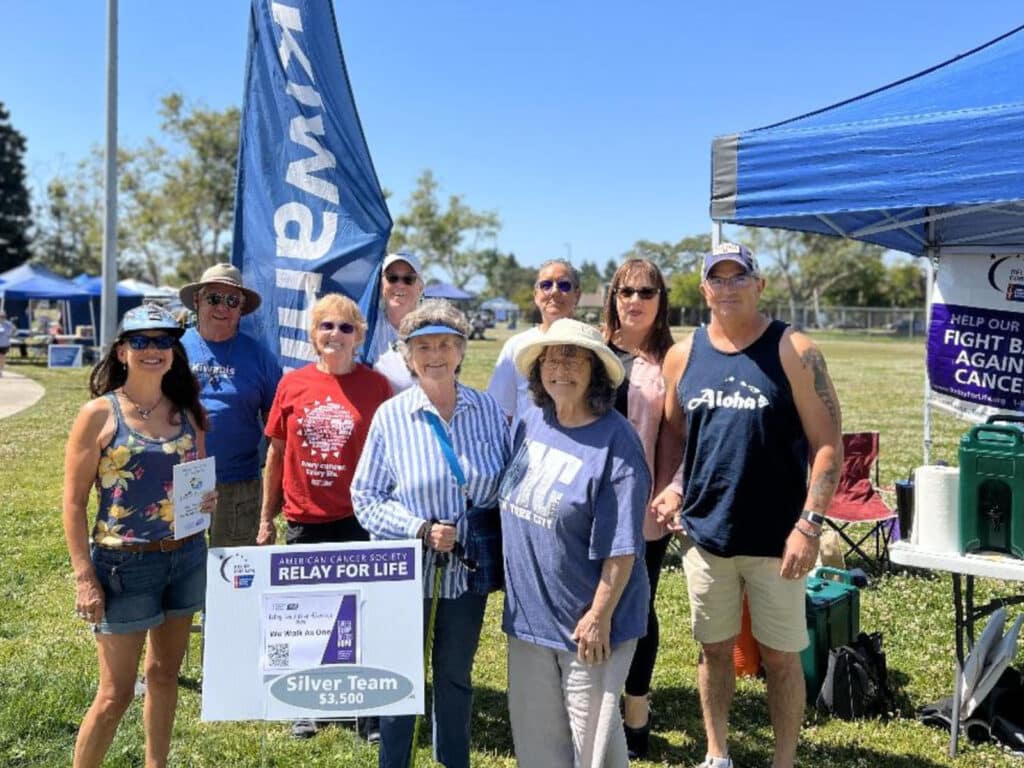 Alameda Post - a group photo of Alameda Relay for Life