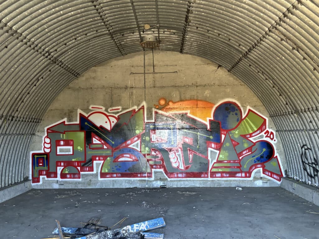 Alameda Post - graffiti art at Alameda Point