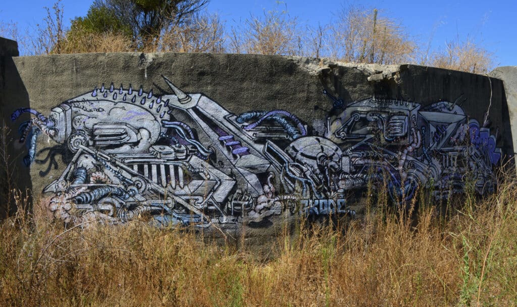Alameda Post - graffiti art at Alameda Point