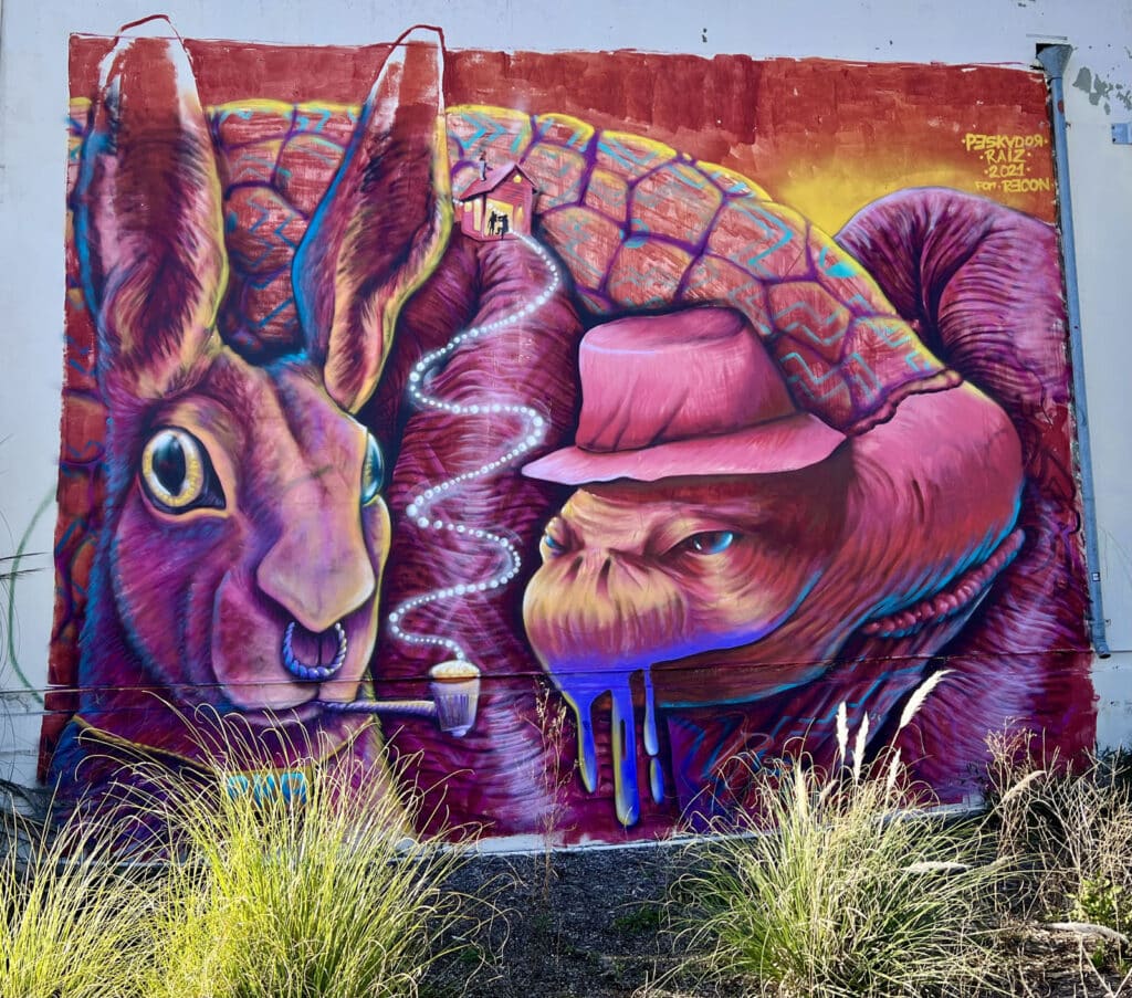 Alameda Post - graffiti art at Alameda Point