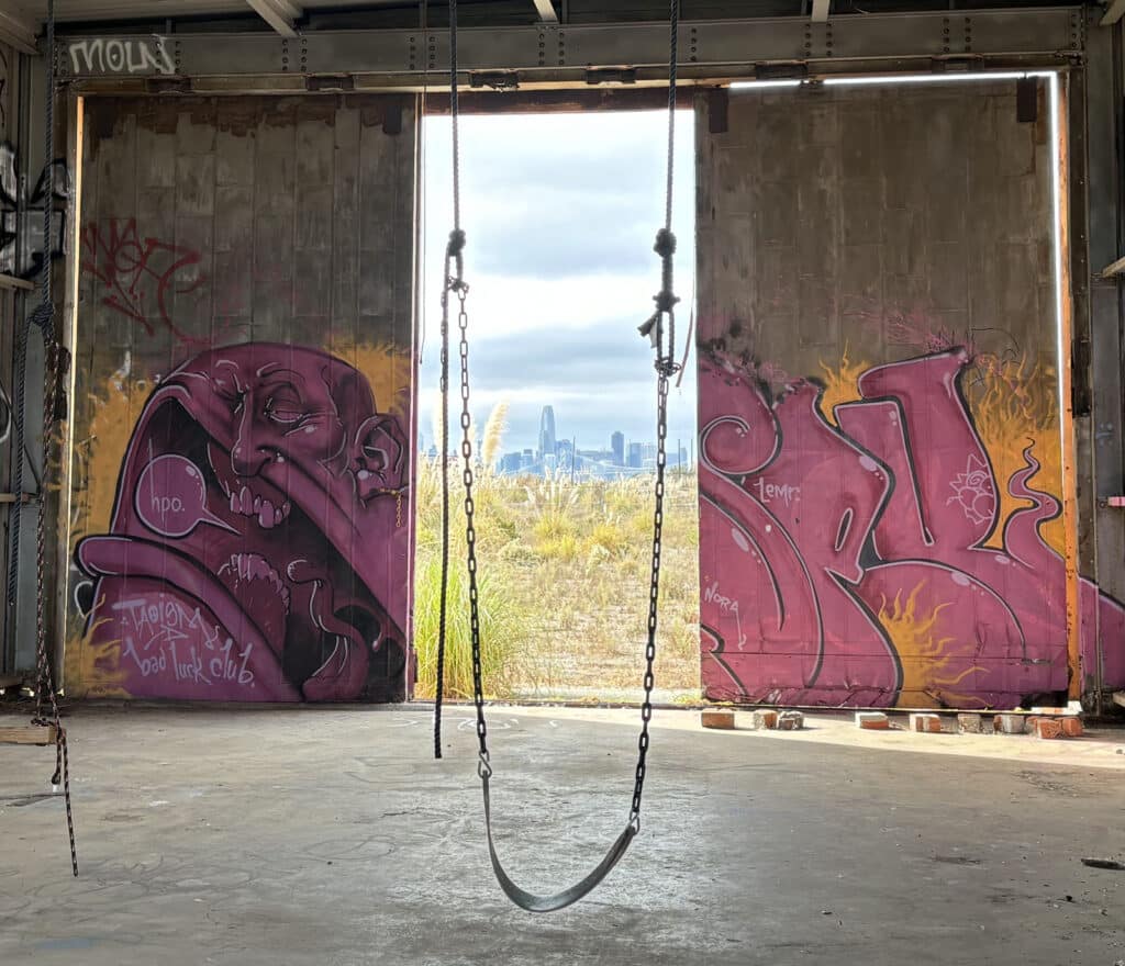Alameda Post - graffiti art at Alameda Point