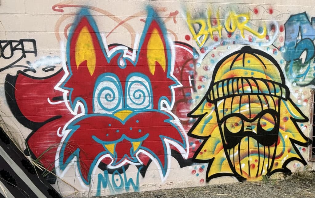 Alameda Post - graffiti art at Alameda Point