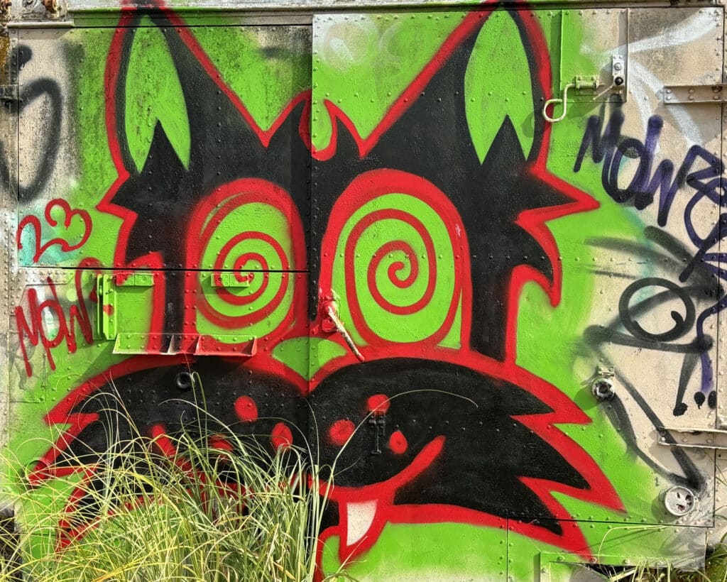 Alameda Post - graffiti art at Alameda Point
