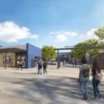Alameda Post - a rendering of Wood Middle School upgrades