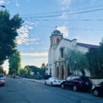 Alameda Post - St. Joseph Basilica and Chestnut Street out front