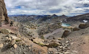 Alameda Post - a beautiful rocky mountain area with small blue lakes dotting the scenery