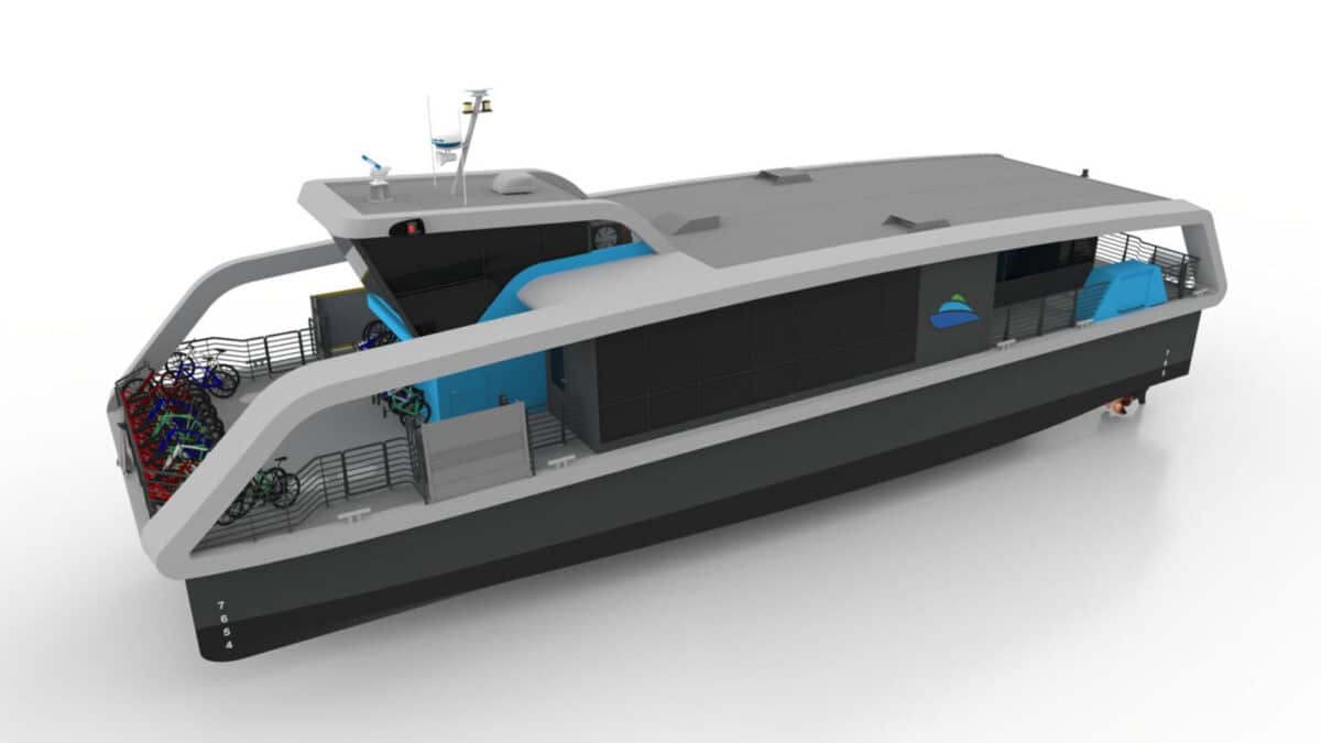 Alameda Post - the design for the new electric ferries from SF Bay Ferry