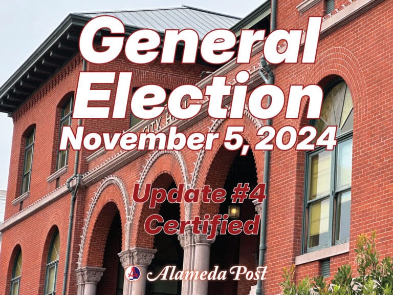 Alameda General Election Update #4: Certified