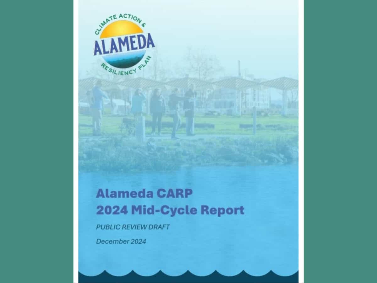 Alameda Post - the cover of a document that says Alameda CARP 2024 Mid-Cycle Report