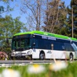 Alameda Post - an AC Transit bus