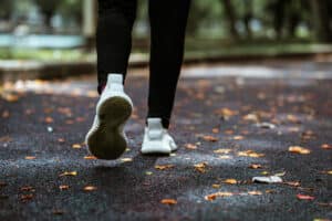 Alameda Post - a photo of a person's feet as they walk away