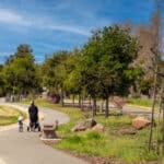 Alameda Post - a family enjoys a walking trail