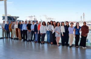 Alameda Post - a group of Port of Oakland interns