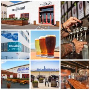 Alameda Post - a collage of Alameda breweries