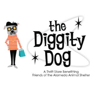 Alameda Post - the logo for the Diggity Dog