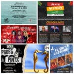 Alameda Post - a collage of posters of events this week in Alameda