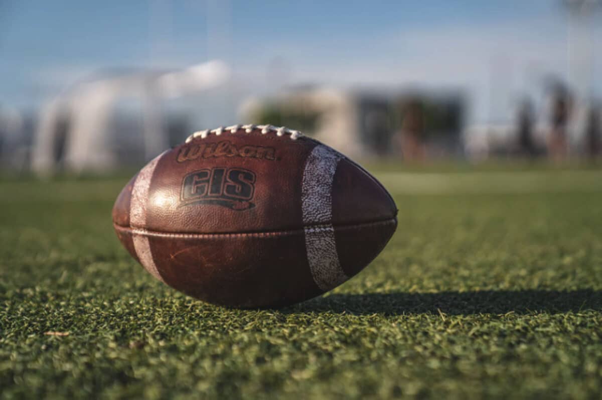 Alameda Post - a football on a football field