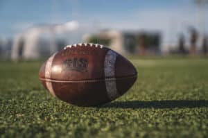 Alameda Post - a football on a football field