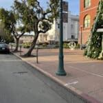 Alameda Post - a parking spot near a bus stop in front of City Hall