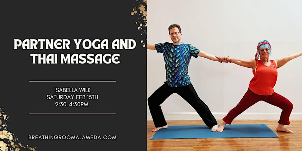 Alameda Post - a poster for Partner Yoga and Thai Massage