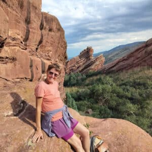 Alameda Post - Vicki Lapp poses on a hike
