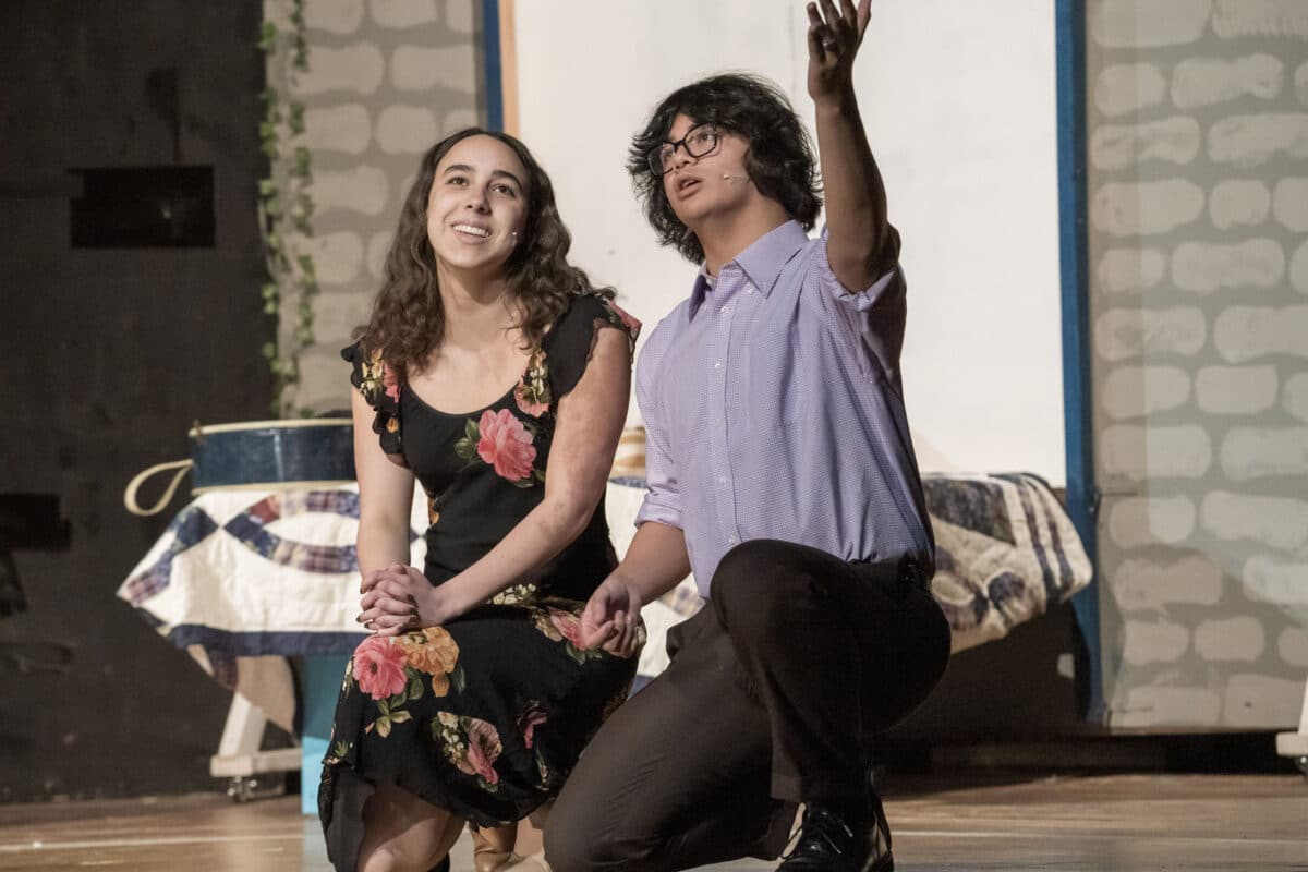 Alameda Post - two actors in Mamma Mia
