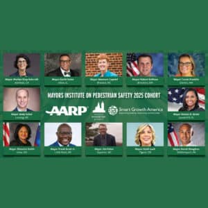 Alameda Post - the headshots of 12 mayors selected for the third cohort of the Mayors Institute on Pedestrian Safety