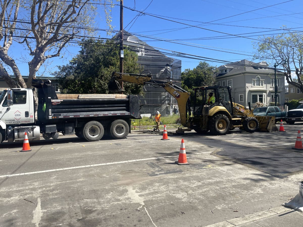 Alameda post - construction on Central Avenue