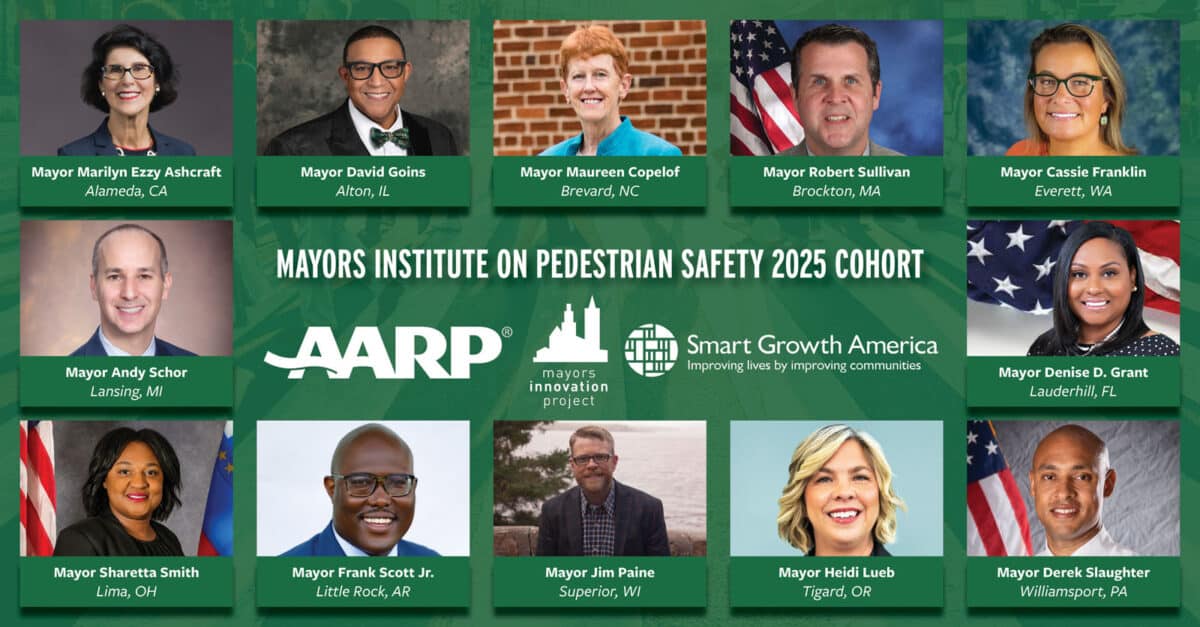 Alameda Post - the headshots of 12 mayors selected for the third cohort of the Mayors Institute on Pedestrian Safety
