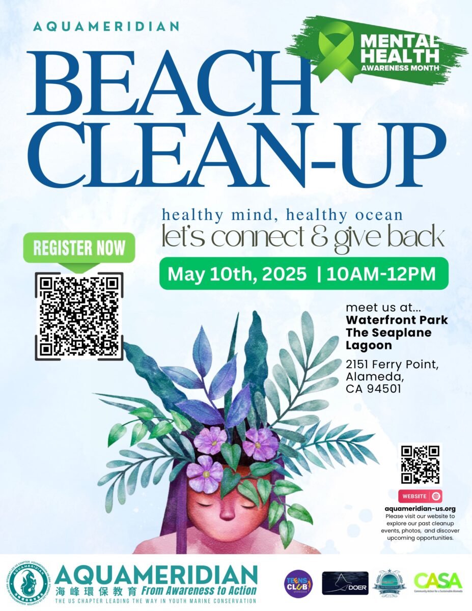 Alameda Post - the poster for the May 10 Seaplane Lagoon Beach Clean Up