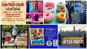Alameda Post - a collage of posters and photos for local events this week in Alameda