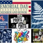 Alameda Post - a collage of posters and photos for local events this week in Alameda