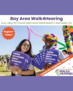 Alameda Post- the poster for the Bay Area Walk4Hearing