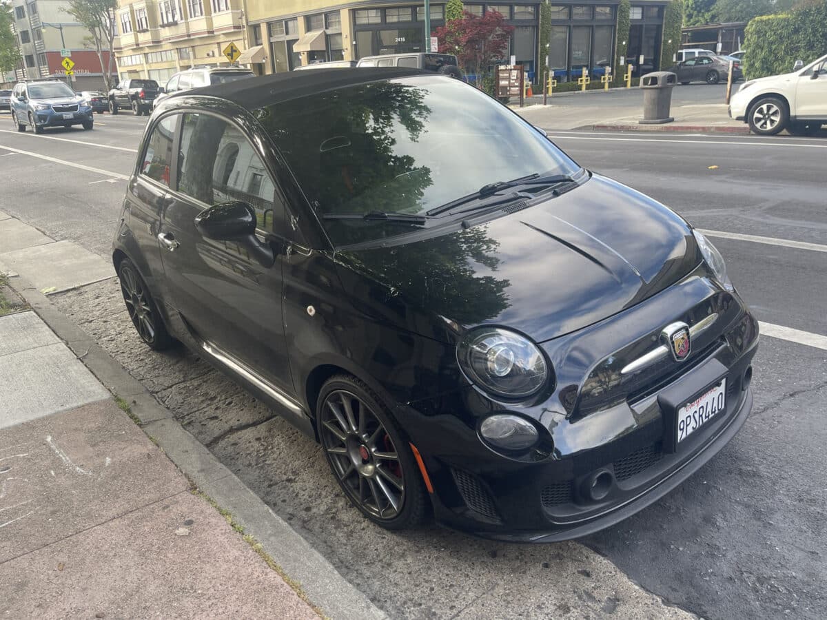 Alameda Post - a small black car