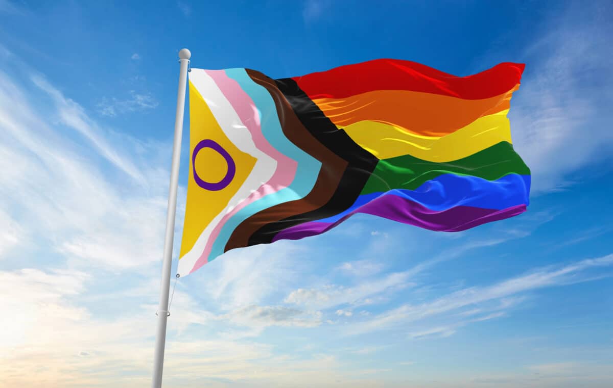 Alameda Post - a pride flag