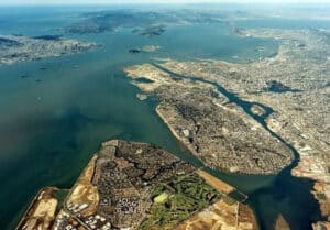 Alameda Post - an aerial view of Alameda and surrounding areas