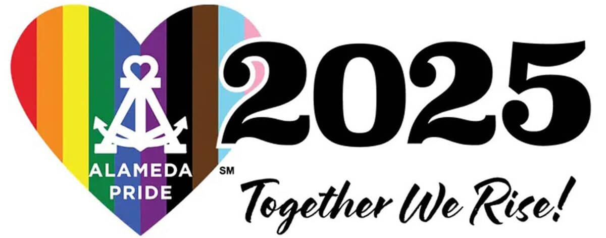 Alameda Post - a banner that says 2025 Together We Rise Alameda Pride