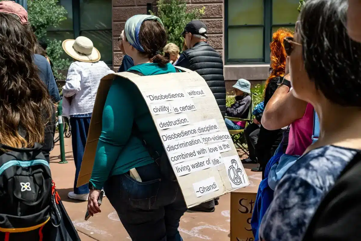 Alameda Post - No Kings rally, Alameda, CA, June 14, 2025.