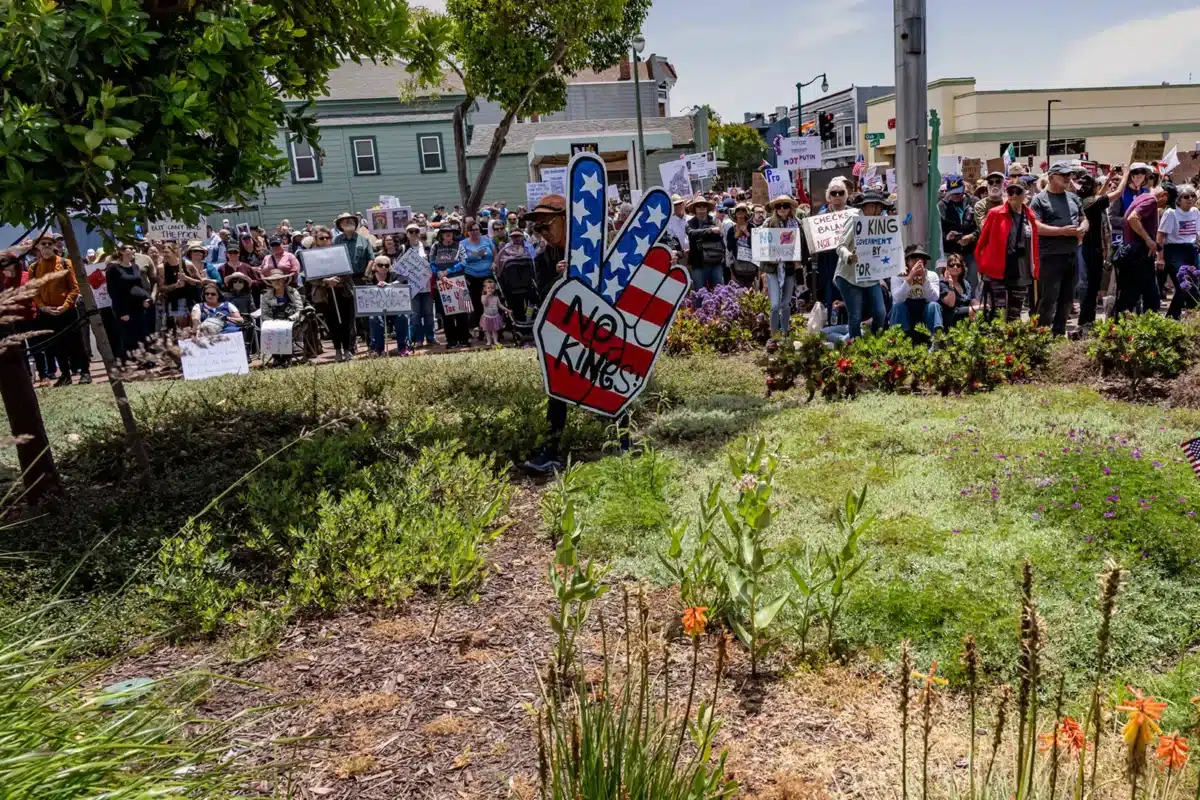 Alameda Post - No Kings rally, Alameda, CA, June 14, 2025.