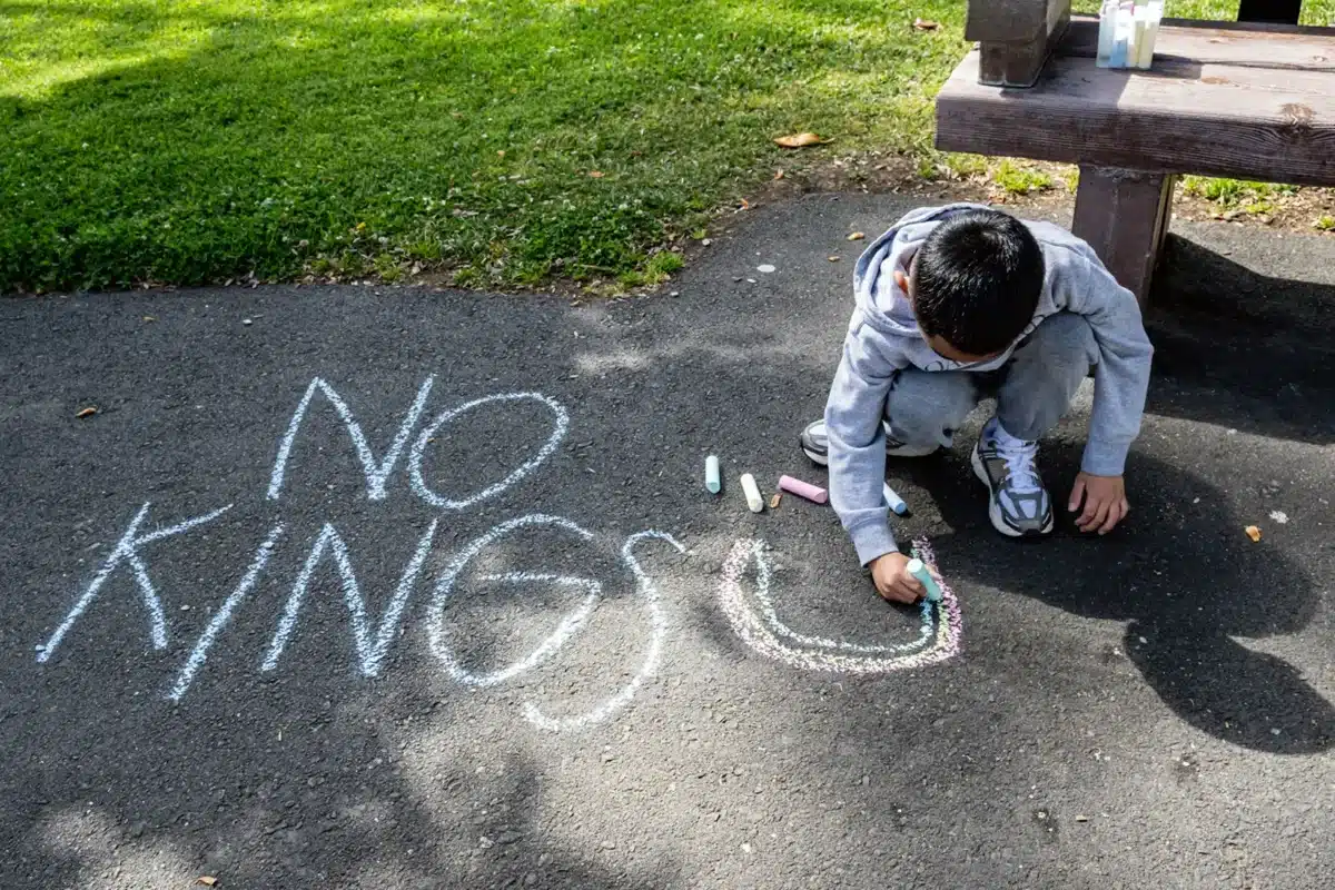 Alameda Post - No Kings rally, Alameda, CA, June 14, 2025.