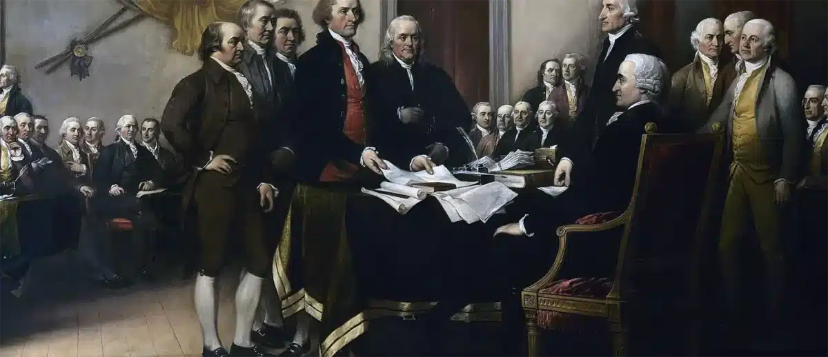 Alameda Post - Bear's-Eye View of Alameda for June 29, 2025. The signing of the Declaration of Independence